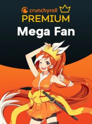 Crunchyroll Premium Direct Top-up | Mega Fan 12 Months - Crunchyroll Direct Top-up - GLOBAL
