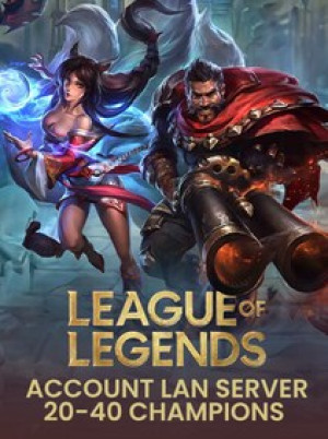 League of Legends Account 20-40 Champions LAN Server (PC) - League of Legends Account - GLOBAL