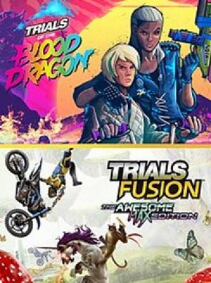 TRIALS OF THE BLOOD DRAGON + TRIALS FUSION AWESOME MAX EDITION Xbox Live Xbox One Key EUROPE
