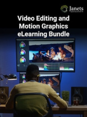 Video Editing and Motion Graphics E Learning Bundle - Janets Key - GLOBAL