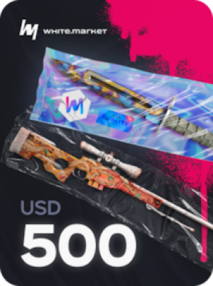 WhiteMarket Top Up Card 500 USD - WhiteMarket Key - GLOBAL