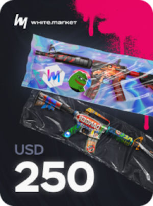 WhiteMarket Top Up Card 250 USD - WhiteMarket Key - GLOBAL