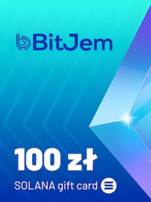 BitJem Crypto Gift Card SOL 100 PLN - BitJem Key