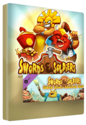 Swords and Soldiers + Super Saucy Sausage Fest Steam Key GLOBAL