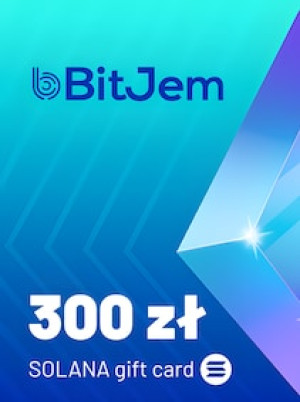 BitJem Crypto Gift Card SOL 300 PLN - BitJem Key