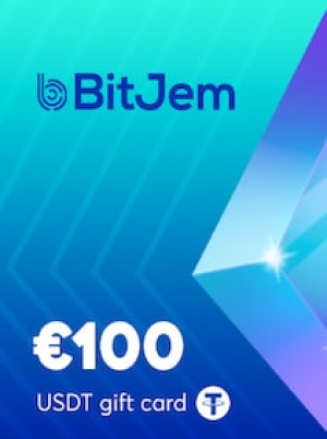 BitJem Crypto Gift Card USDT 100 EUR - BitJem Key