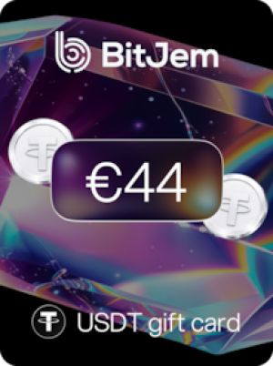BitJem Crypto Gift Card USDT 44 EUR - BitJem Key
