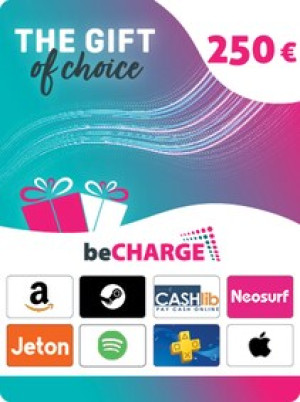 beCHARGE Giftcard 250 EUR - EUROPE
