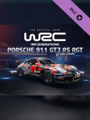 WRC Generations - Porsche 911 GT3 RS RGT Extra liveries (PC) - Steam Key - GLOBAL