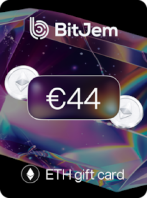 BitJem Crypto Gift Card ETH 44 EUR - BitJem Key