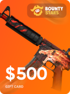 BountyStars Gift Card 500 USD - BountyStars Key - GLOBAL