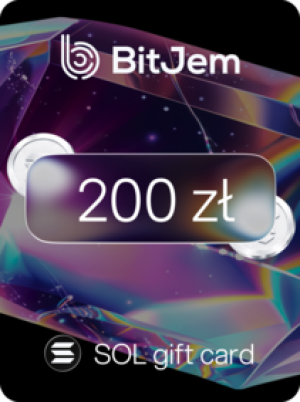 BitJem Crypto Gift Card SOL 200 PLN - BitJem Key