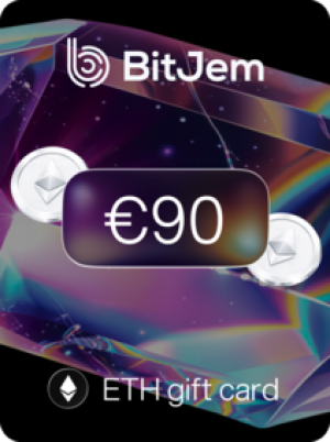 BitJem Crypto Gift Card ETH 90 EUR - BitJem Key