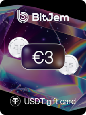 BitJem Crypto Gift Card USDT 3 EUR - BitJem Key