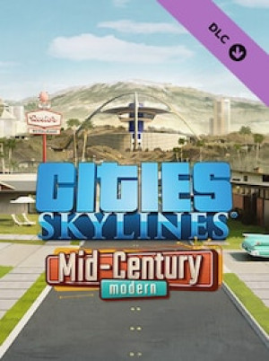 Cities: Skylines - Content Creator Pack: Mid-Century Modern (PC) - Steam Gift - GLOBAL