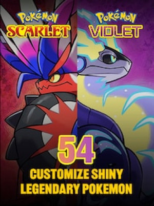 Pokémon Scarlet/Violet Customize Shiny Legendary Pokemon x54 - BillStore - GLOBAL