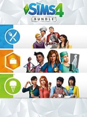 The Sims 4 Bundle - Get to Work, Dine Out, Cool Kitchen Stuff Xbox Live Xbox One Key EUROPE