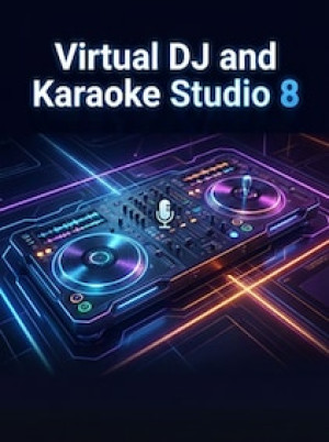 Virtual DJ and Karaoke Studio 8 (PC) (1 Device, Lifetime) - VirtualDj Key - GLOBAL