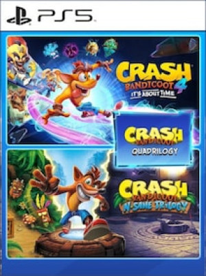Crash Bandicoot - Quadrilogy Bundle (PS5) - PSN Account - GLOBAL