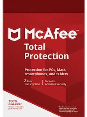 McAfee Total Protection Multidevice (5 Devices, 2 Years) - McAfee Key - GLOBAL