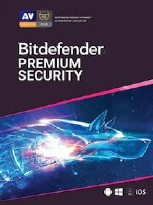 Bitdefender Premium Security (PC, Android, Mac, iOS) (5 Devices, 1 Year) - Bitdefender Key - GLOBAL