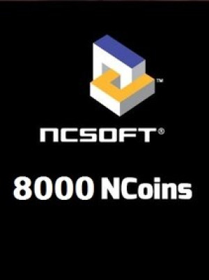 8000 NCoins NCSoft Key GLOBAL