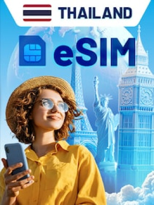 eSIM (Android, iOS) 10 GB, 30 Days - THAILAND