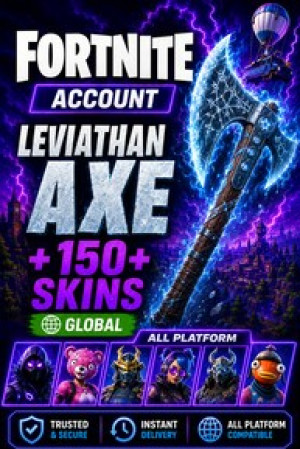 Fortnite Account (All Platform) Leviathan Axe with 150+ Skins - GLOBAL