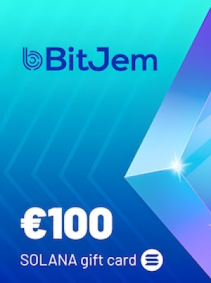 BitJem Crypto Gift Card SOL 100 EUR - BitJem Key