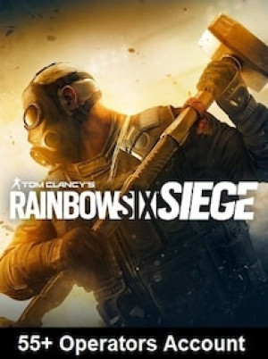 Tom Clancy's Rainbow Six Siege Account with 55+ Operators (PC) - Ubisoft Connect Account - GLOBAL