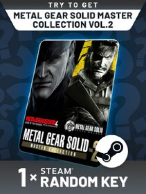 Try To Get METAL GEAR SOLID MASTER COLLECTION Vol.2 - Random 1 Key (PC) - Steam Key - GLOBAL