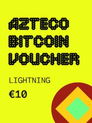 Azteco Bitcoin Lightning Voucher 10 EUR - Azteco Key - GLOBAL
