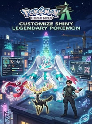 Pokemon Legends Z-A Customize Shiny Legendary Pokemon x6 - BillStore Player Trade - GLOBAL