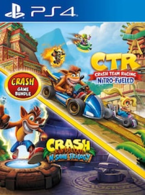 Crash Bandicoot Bundle - N. Sane Trilogy + CTR Nitro-Fueled PS4 - PSN Account - GLOBAL
