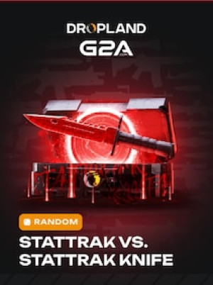 Counter Strike 2 RANDOM 3 CASE STATTRAK VS. STATTRAK KNIFE SKIN - BY DROPLAND.NET Key - GLOBAL
