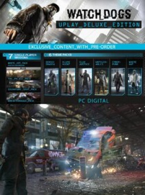 Watch Dogs Deluxe Edition Exclusive Content Ubisoft Connect Key GLOBAL