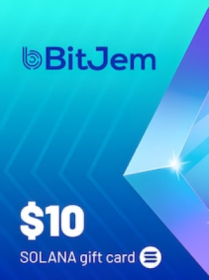 BitJem Crypto Gift Card SOL 10 USD - BitJem Key