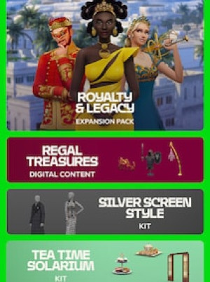 The Sims 4 Royalty & Legacy Grand Bundle (PC) - EA App Key - EUROPE