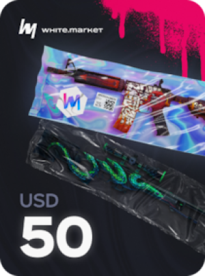 WhiteMarket Top Up Card 50 USD - WhiteMarket Key - GLOBAL