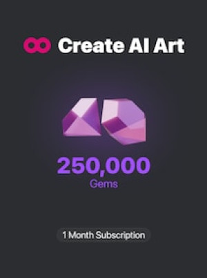CreatePorn.com Subscription 250k Gems/Mo 1 Month - CreatePorn Key - GLOBAL