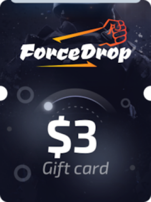 Forcedrop.gg Gift Card 3 USD - Key GLOBAL