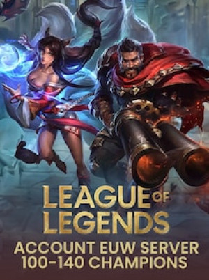 League of Legends Account 100-140 Champions EUW server (PC) - League of Legends Account - GLOBAL