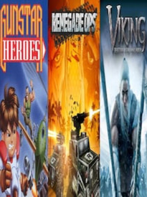 Renegade Ops + Viking: Battle for Asgard + Gunstar Heroes Steam Key GLOBAL