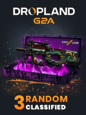 Counter Strike 2 RANDOM 3 CASE CLASSIFIED - BY DROPLAND.NET Key - GLOBAL