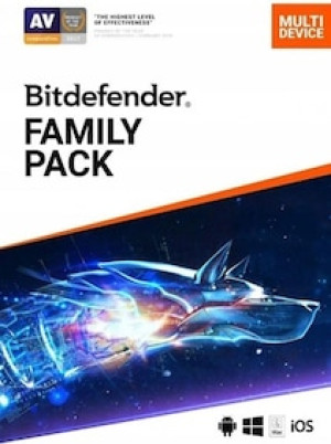 Bitdefender Family Pack (PC, Android, Mac, iOS) 15 Devices, 2 Years - Bitdefender Key - (D-A-CH)