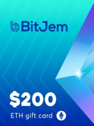 BitJem Crypto Gift Card ETH 200 USD - BitJem Key