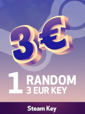 3 EUR Random 1 Key - Steam Key - GLOBAL