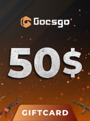 Gocsgo Gift Card 50 USD - GoCsGo Key - GLOBAL