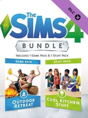 The Sims 4 Outdoor Retreat + Cool Kitchen Stuff (PC) - EA App Key - GLOBAL