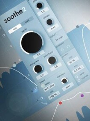 soothe2 Dynamic Resonance Suppressor Plug-in (PC) (1 Device, Lifetime) - Oeksound Key - GLOBAL